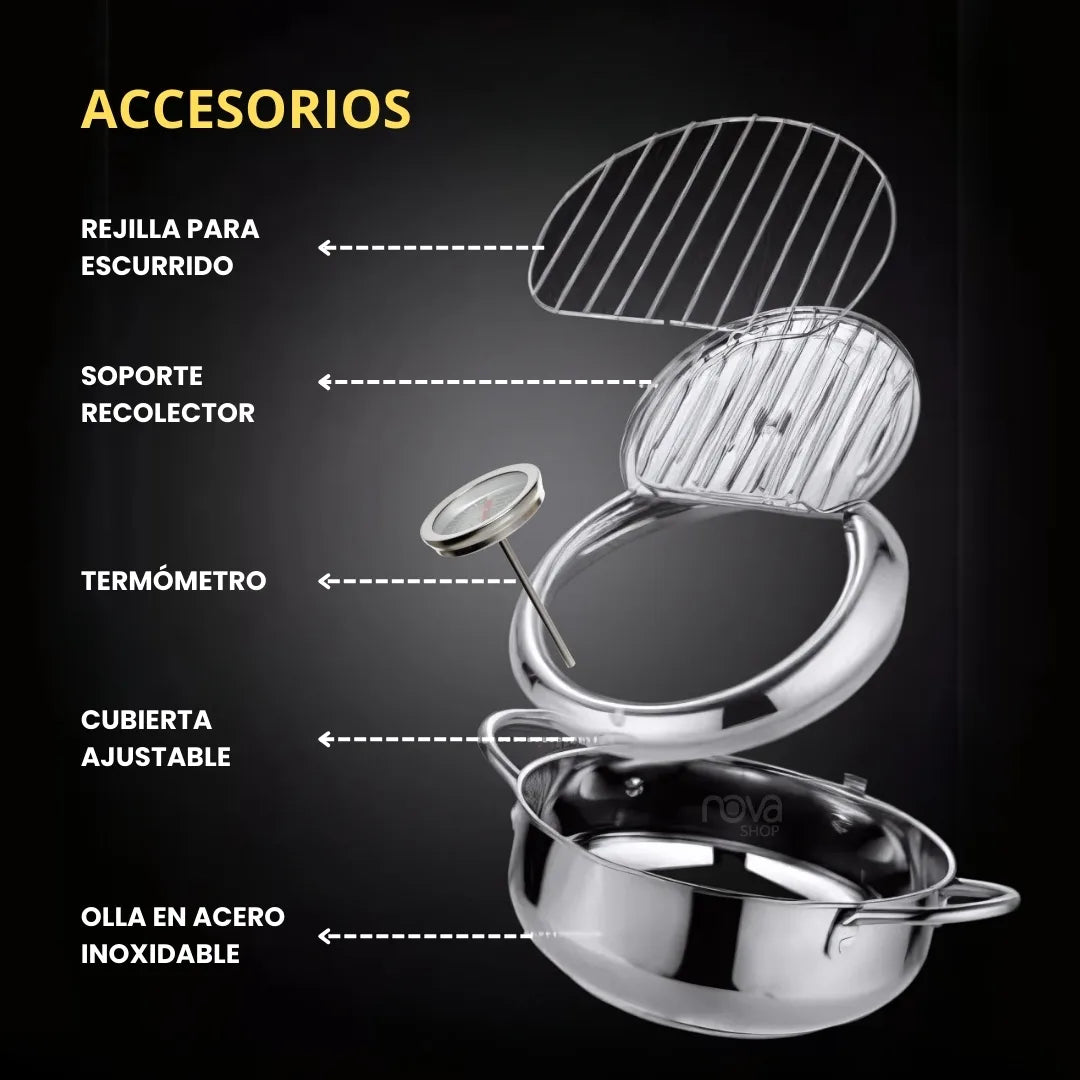 FRYMASTER® PRO FREIDORA CON MEDIDOR DE TEMPERATURA